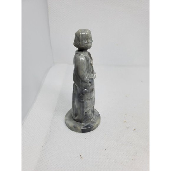 Roxy Grey Man Holding Cross Vintage Game Piece Spare Chess Piece - Picture 4 of 8